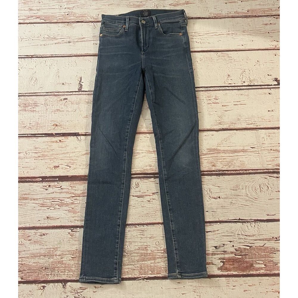 Citizens Of Humanity Jeans Women's Size 25 Blue Rocket Ankle High Rise Skinny